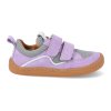 G3130223 6 barefoot textilni tenisky froddo bf d velcro lilac fialove 2