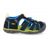1022969 sportovni sandalky keen seacamp ii cnx k black brilliant blue cerne vegan 2