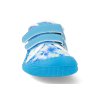 07M035.50B 150 barefoot platenky koel4kids dud textile cyan flowers modre 3