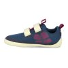 00391 30125 barefoot tenisky affenzahn sneaker cotton happy turtle vegan modre 4