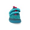 00397 30009 barefoot tenisky affenzahn sneaker knit happy shark vegan modre 3