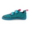 00397 30009 barefoot tenisky affenzahn sneaker knit happy shark vegan modre 4