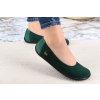 barefoot baleriny be lenka sophie emerald green 28906 size large v 1