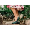 barefoot baleriny be lenka sophie emerald green 29694 size large v 1