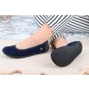 barefoot baleriny be lenka sophie dark blue 28908 size large v 1