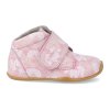 BN13404T807 barefoot kotnikova obuv blifestyle babyraccoon bio nappa rosa print ruzova 2