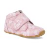 BN13404T807 barefoot kotnikova obuv blifestyle babyraccoon bio nappa rosa print ruzova 1