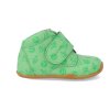 BN13404T809 jaro 2023 barefoot kotnikova obuv blifestyle babyraccoon bio nappa apfelgrun print zelen 2