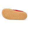 BV13400B660 barefoot tenisky blifestyle skink bio velours feuerrot cervene 7