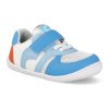 BBA23193 BU barefoot tenisky little blue lamb kelly blue vegan modre 1