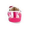 06M017.50B 650 barefoot platenky koel4kids bonie medium vegan fuchsia flowers ruzove 5