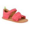 AE.RUF1 3820 barefoot sandalky tip toey joey ruffy coral matte ruzove 1