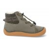 BEETLE V KHAKI barefoot zimni obuv tikki shoes beetle vegan khaki zelena 2