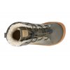 BEETLE V KHAKI barefoot zimni obuv tikki shoes beetle vegan khaki zelena 6