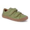 G3130230 2 barefoot tenisky froddo bf d velcro olive zelene 1