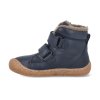 G2110124 8 barefoot zimni obuv froddo minni winter dark blue modra 4