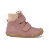 06T001.102 600 barefoot zimni obuv s membranou koel4kids brandon wool old pink ruzove 2