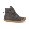 06T001.102 400 barefoot zimni obuv s membranou koel4kids brandon wool dark grey sede 2