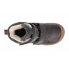06T001.102 400 barefoot zimni obuv s membranou koel4kids brandon wool dark grey sede 6