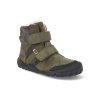 04T003.232 350 barefoot zimni obuv s membranou koel4kids milo hydro tex khaki zelena 1