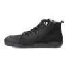05X003.147 000 barefoot panska kotnikova obuv koel pax leather wool black cerna 4
