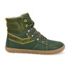08T017.233 305 barefoot kotnikove zimni boty s membranou koel derek hydro warm green zelena 2
