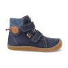 07T024.232 100 barefoot zimni detske boty koel dean tex wool navy modra 2