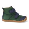 07W003.233 305 barefoot zimni detske kotnikove boty koel daro w hydro leather green zelena 2
