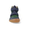 07W003.233 305 barefoot zimni detske kotnikove boty koel daro w hydro leather green zelena 3