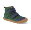 07W003.233 305 barefoot zimni detske kotnikove boty koel daro w hydro leather green zelena 1