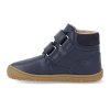 33 50023 42 barefoot detske kotnikove boty lurchi nino nappa blue modre 4