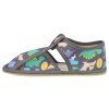 DINO barefoot detske prezuvky baby bare slippers dino 4