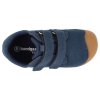 BG101208 540 barefoot boty bundgaard petit strap canvas navy canvas 6
