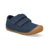 BG101208 540 barefoot boty bundgaard petit strap canvas navy canvas 1