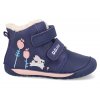 W070 337B barefoot detske zimni boty d d step w070 337b modre 2