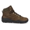 Z MOUNTEQ BROWN barefoot zimni obuv s membranou zaqq mounteq waterproof brown 2