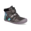 W073 355A barefoot detske zimni boty d d step w073 355a tmave sede 1