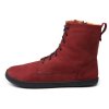 SHAPEN barefoot boots COZY bordeaux (2)