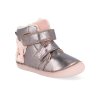 W070 353A barefoot detske zimni boty d d step w070 353a stribrne 1