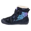 W063 356A barefoot zimni boty d d step w063 356a modre 4