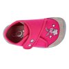 2BE4R 1 barefoot detske prezuvky 3f tmave ruzove kralik 6