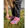 Barefoot plátěnky Froddo - Canvas multicolor růžové