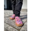 Barefoot plátěnky Froddo - Canvas multicolor růžové