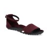 JARA BORD barefoot sandaly leguano jara bordeaux 1