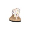 24M006.011 810 barefoot detske sandaly koel abriana print off white 3