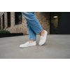 barefoot mokasiny be lenka buena all white 65124 size large v 1