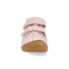 BG101068 790 barefoot detske kotnikove boty bundgaard petit strap rabbit old rose 3