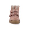 G2110143 13 detske zimni boty froddo flexible paix up winter pink gold 3