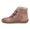 G2110143 13 detske zimni boty froddo flexible paix up winter pink gold 4
