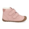 BG303201 781 barefoot detske zimni boty bundgaard petit mid winter strap rose 2